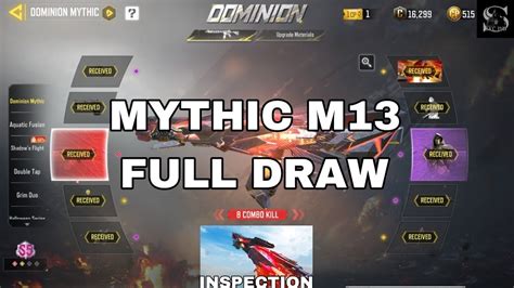 Mythic M13 Morning Star Full Draw CODM Mythic M13 Inspection