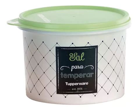 Tupper Caixa L Para Kg De Sal Linha Bistro Tupperware