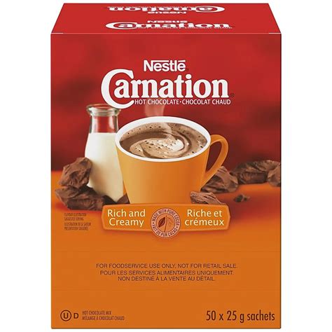 CARNATION HOT CHOCOLATE SINGLE SERVE PACKET G Canteen Canada