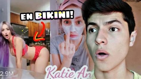 Reaccionando A Tik Toks De Katie Angel 😱 Me Enamore Youtube