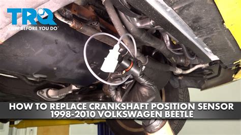 How To Replace Crankshaft Position Sensor Volkswagen Beetle