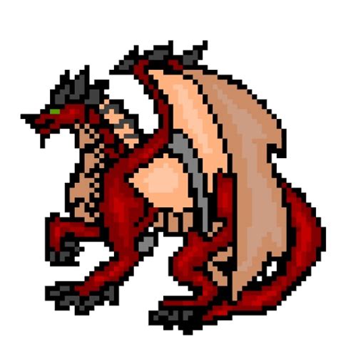 Dragon Pixel Art Minecraft Blog