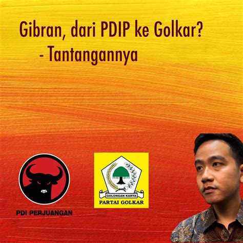 Gibran Dari PDIP Ke Golkar Viral Media Indonesia