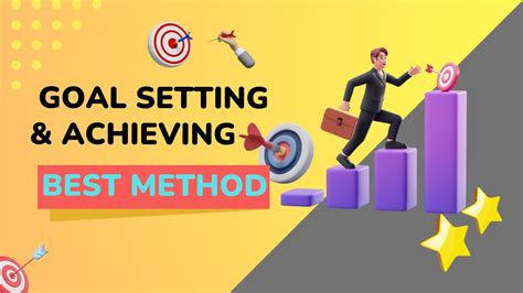 Setting And Achieving Goals Full Guide For Achieving Your Goal