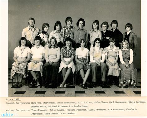 arkiv dk Rørbæk Skole skolefoto 1978