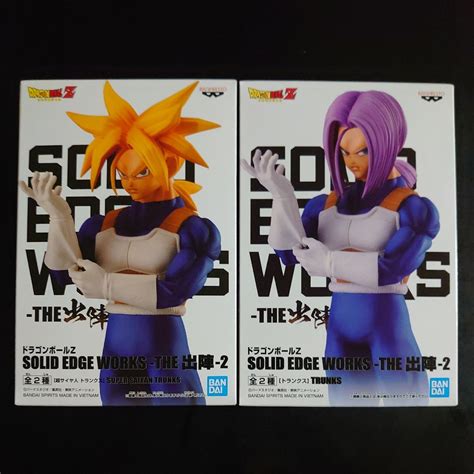 【未使用】ドラゴンボールz Solid Edge Works The 出陣 2 トランクス 超サイヤ人トランクス 全2種セットの落札情報詳細