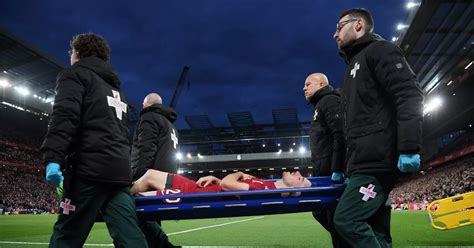 Diogo Jota Fresh Injury Blow As Liverpool Star Stretchered Off During