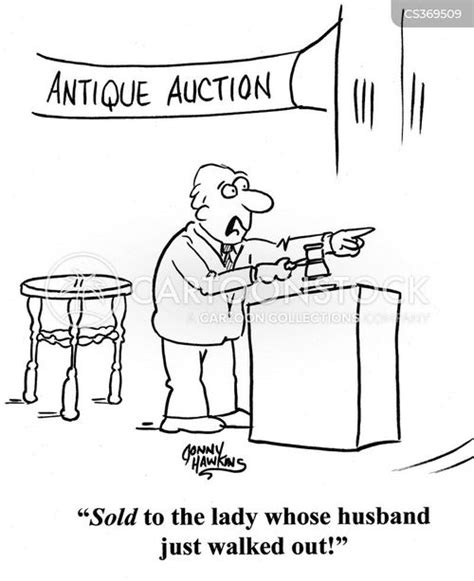 Auction Room Cartoons And Comics Funny Pictures From Cartoonstock ...