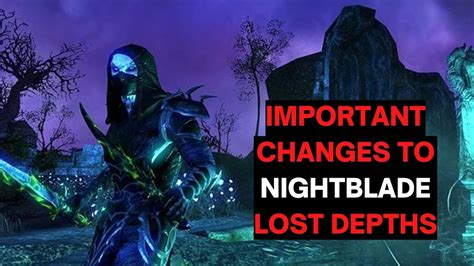 Eso Update Nightblade Changes Youtube