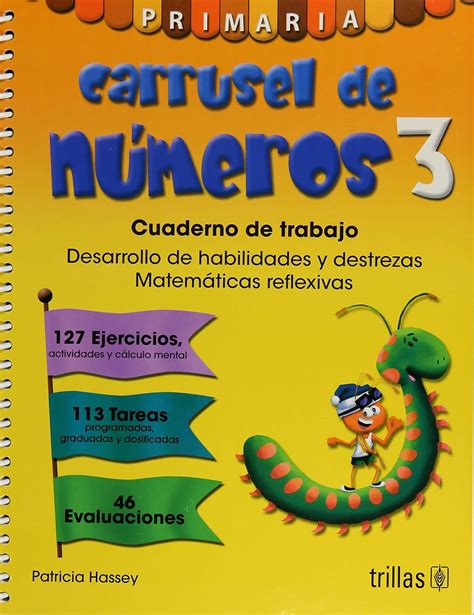 Amazon CARRUSEL DE NUMEROS 3 CUADERNO DE TRABAJO 9786071712424