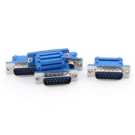 Unique Bargains Pcs D Sub Db Pin Male Idc Type Crimp Connector