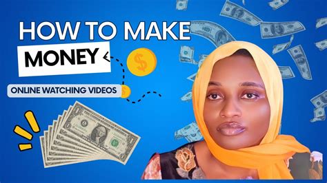 How To Earn Money In Dollars Watching Videos Make Money Watching Videos Worldwide Youtube