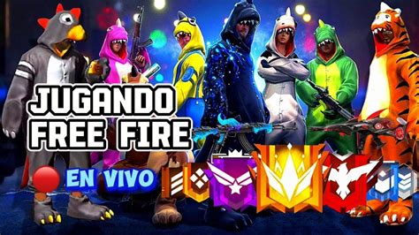 SUBIENDO DE RANGOUNIÉNDOME A ESCUADRAS DEL MUNDO FREE FIRE