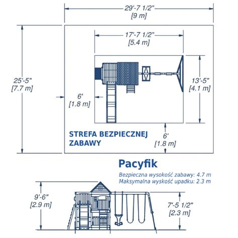 Plac Zabaw Drewniany Z Domkiem Pacyfik Ogrodosfera Pl