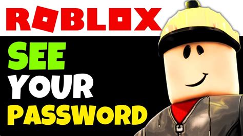 How To See Your Password On Roblox App On Iphone And Android Youtube