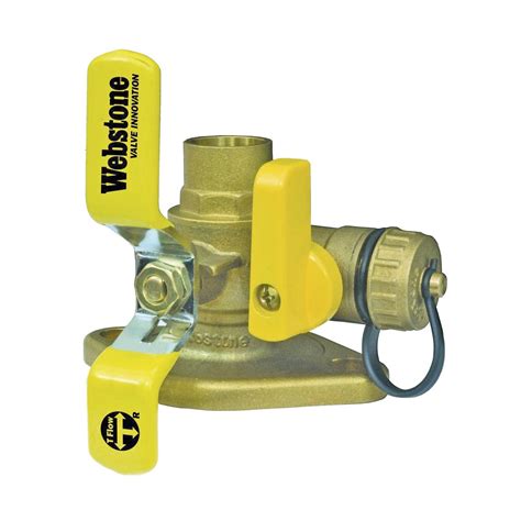 Webstone 1 1 2 Isolator W Rotating Flange Mf Hi Flow Hose Drain