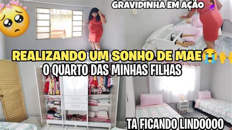 Realizando Um Sonho De Mae O Quarto Das Minhas Filhas Ta Ficando