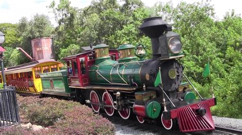 Railfanning the Walt Disney World Railroad - YouTube