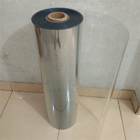 Jual Plastik Pvc Mika Rigid Kaku 70cm X 1meter Tebal 0 25mm Di Lapak