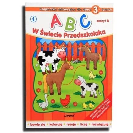 Abc W Wiecie Przedszkolaka Zeszyt B Ksi Eczka Edukacyjna Dla Dzieci