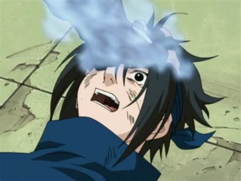 Sasuke Curse Mark Chunin Exam