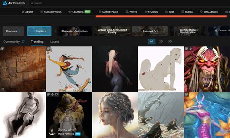 epic acquires game art portfolio site artstation