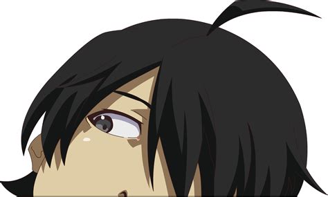 Bakemonogatari Araragi Faces