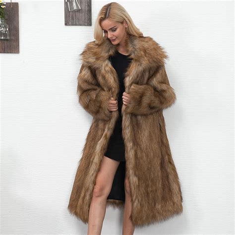 Buy Naiveroo Winter Womens Plus Size 3x Faux Fur Coat