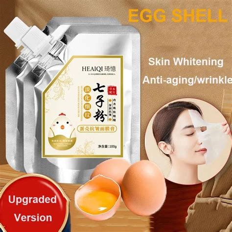 Jual Originalzhenyaxiaopu Masker Ragi Cangkang Telur Egg Shell Yeast Mask Gold 100gr Shopee