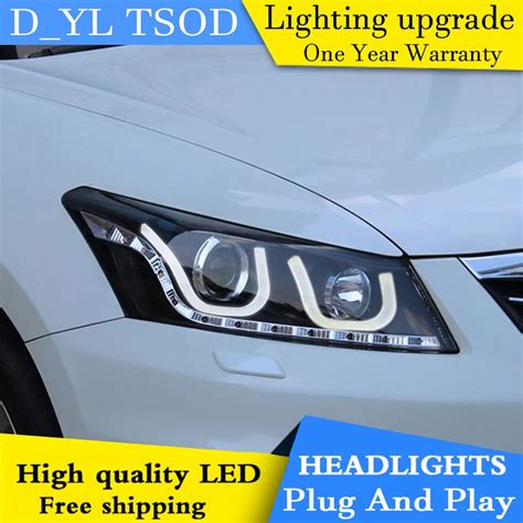 Car Styling Headlights for Honda Accord 08 12 LED Headlight for Accord ...