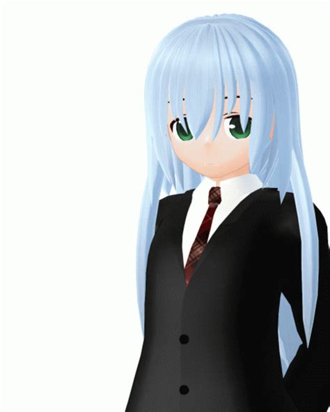 【mmdオリキャラ】ノベルゲームとかにありそうな立ち絵風モーションを作ってみた 羅剣満像p さんのイラスト ニコニコ静画 イラスト