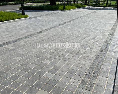 Bluestone Vibrated Driveway Hin Saeng Nakorn Co Ltd