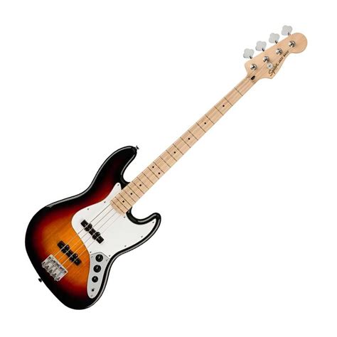 Bajo Eléctrico Fender Squier Affinity Jazz Bass Wpg 3 Color Sunburst Mástil Maple