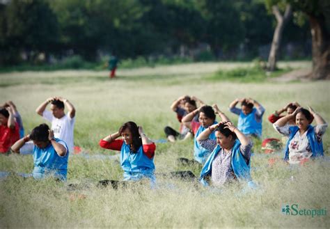 International Day Of Yoga Marked At Tundikhel Pictures Nabin Babu