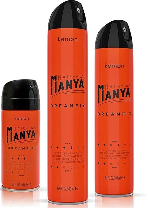 Kemon Hair Manya Dreamfix Strong Hold Hair Spray With Mango Scent