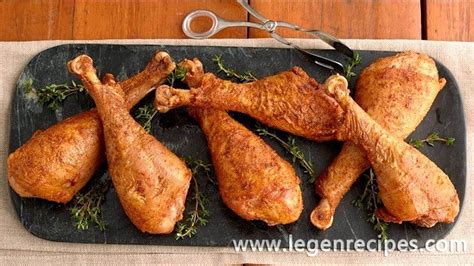 Cajun Deep-Fried Turkey Legs - Legendary Recipes