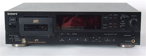 sony  dat cue studio records