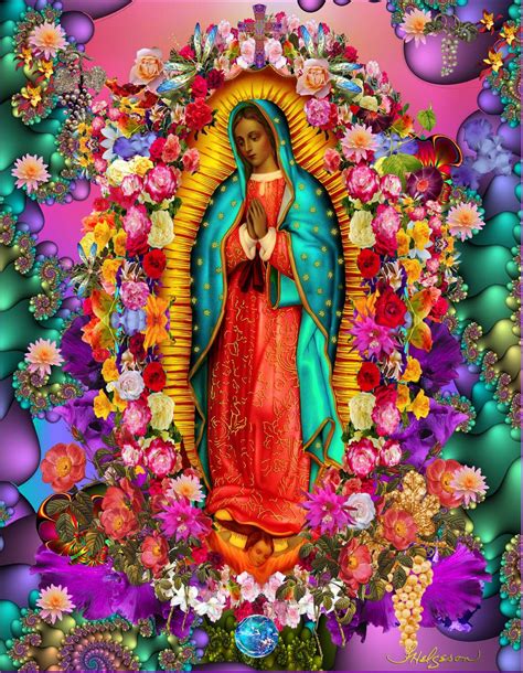 Mexican flag lady of guadalupe distressed background png design lady of ...