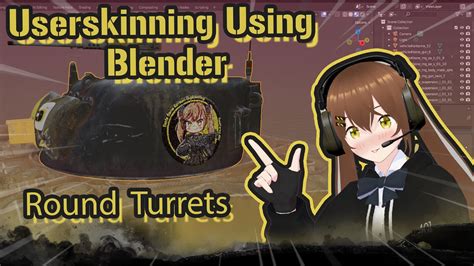 Blender Round Turrets Custom War Thunder Skins Midtier Tutorial