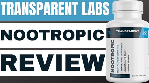 Transparent Labs Nootropic Review 2024 Does It Really Boost Brain And