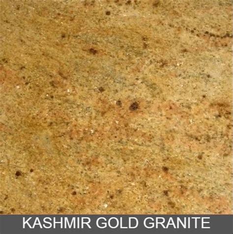 Polished Kashmir Gold Granite Slab For Flooring Kitchen Countertop 18