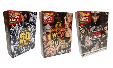 Wwe And Wcw Dvd Boxed Sets Groupon Goods