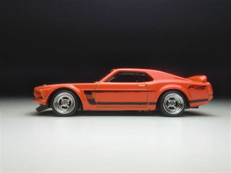FORD MUSTANG BOSS Orange Hot Wheels Speed Team Etsy