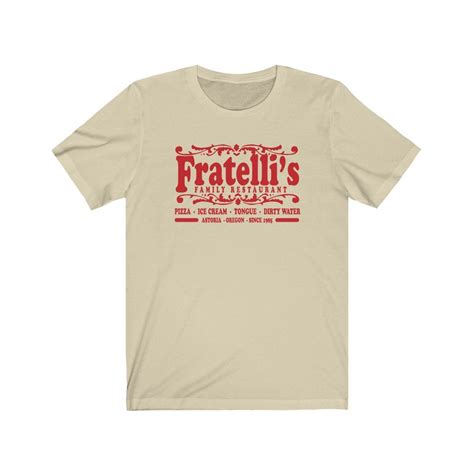 Fratelli's Family Restaurant Goonies Shirt the Goonies | Etsy