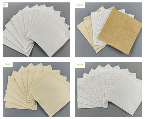 Polyester Pp Nomex Pps Ptfe P Fiberglass Non Woven Filter Cloth