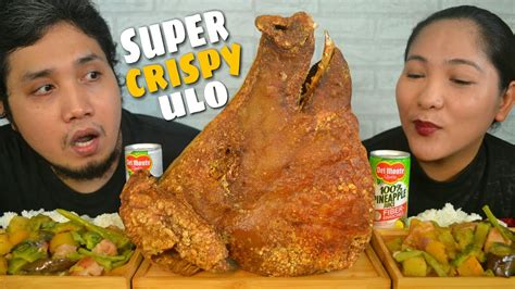 SUPER CRISPY ULO NG BABOY PAKBET MUKBANG COLLABORATION WITH