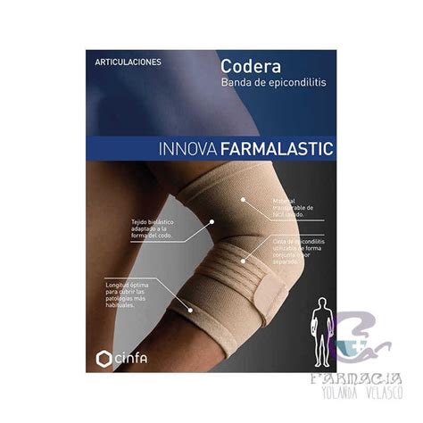 Codera Banda Epicondilitis Farmalastic Innova Talla M