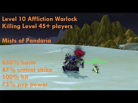 10 Affliction Warlock Twink World PvP Mop 5 4 Stormforge Mistblade