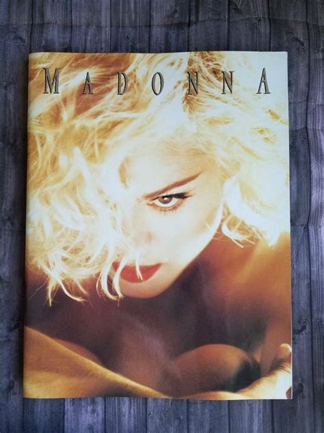 Madonna 1990 World Tour Photobook