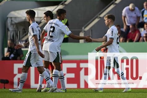 Goal Celebration For 0 6 By Robin Hack 25 Borussia Moenchengladbach